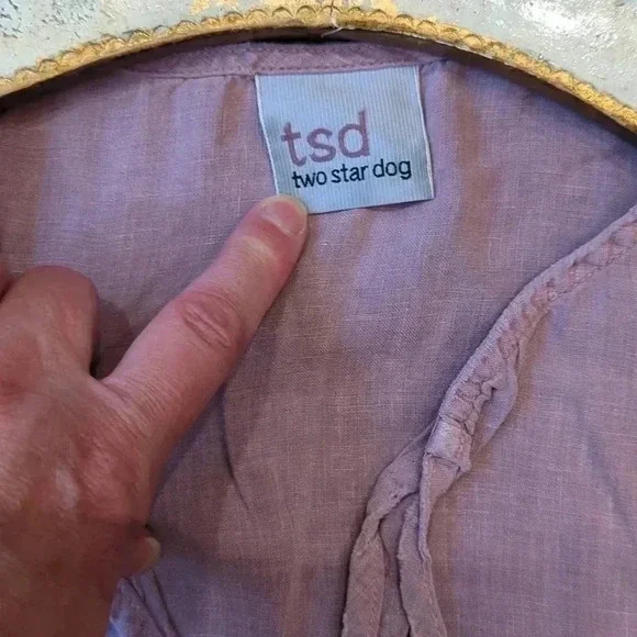 Hemp Blend Blouse - Picture 5 of 11